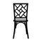 Flash Furniture Brooklyn Commercial Grade Black Solid Wood Stackable Dining Chair with Intricate Back Detail ZH-8100-5-BLK-GG - alternate 5